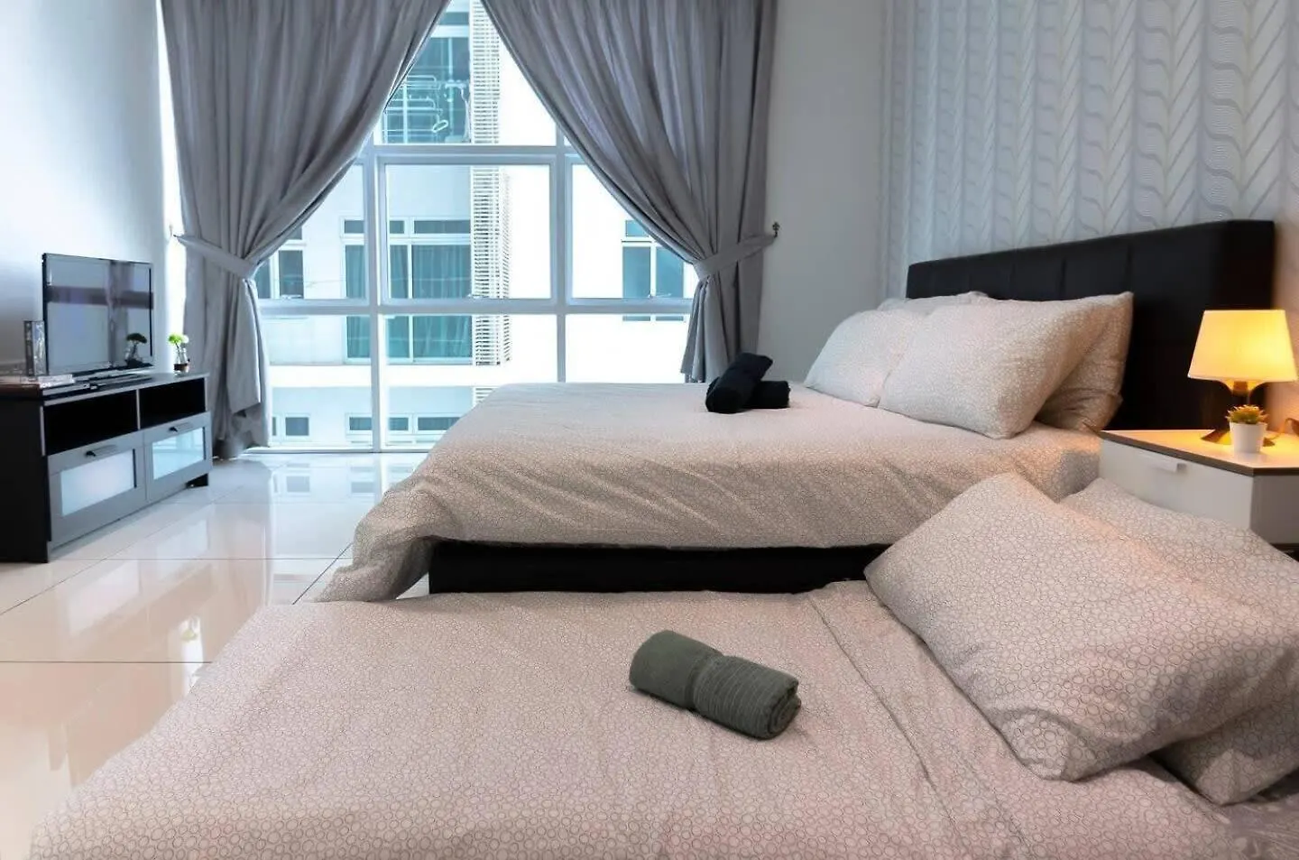 דירה ג'והור בהרו A Chic 3Br Ksl Desplanade Residence Free Parking