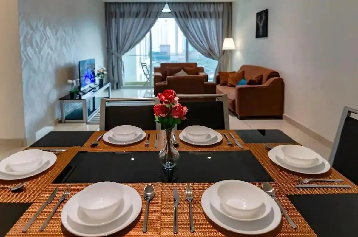 ג'והור בהרו A Chic 3Br Ksl Desplanade Residence Free Parking